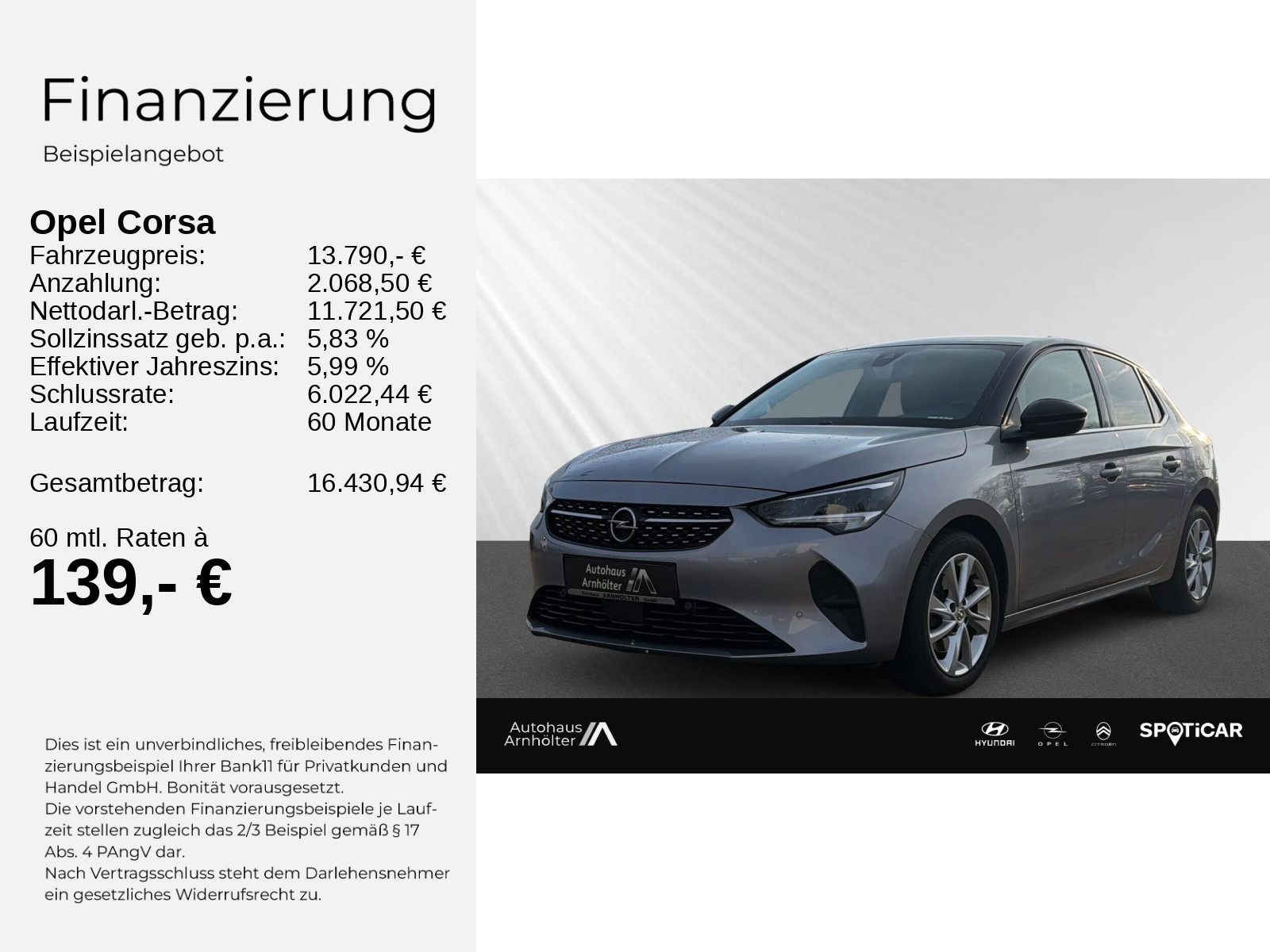 CORSA ELEGANCE 1.2 100PS 6G Turbo